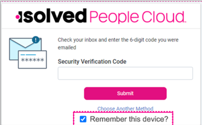 Isolved Login Instructions - Multifactor Authentication